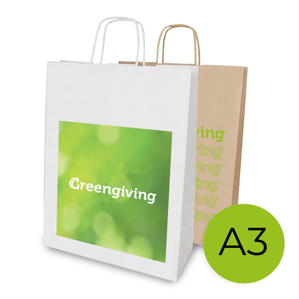 Paper bag FSC A3 | Eco promotional gift